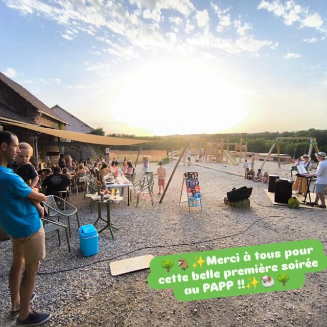 Une belle première au Parc animalier des portes du Périgord hier soir. 💚🎉💯